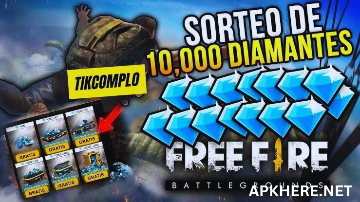 Tikcomplo Free Fire (unlimited Diamonds) 