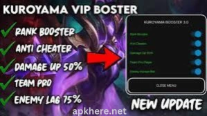 Kuroyama VIP rank booster